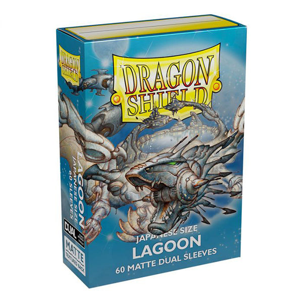 Dragon Shield - Dual Matte Japanese Size Sleeves Lagoon