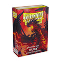 Dragon Shield - Matte Japanese Size Sleeves Ruby