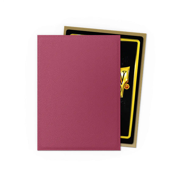 Dragon Shield - Dual Matte Standard Size Sleeves Special Edition Pomegranate & Gold