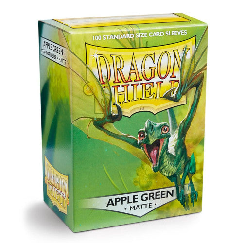Dragon Shield - Matte Standard Size Sleeves Apple Green
