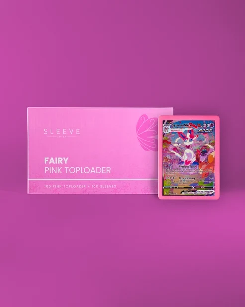 Sleevechief - Color Toploader Fairy Pink (100)