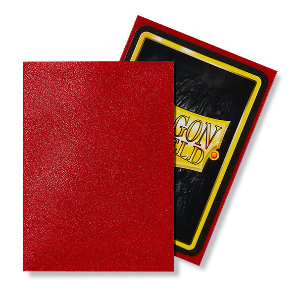 Dragon Shield - Matte Standard Size Sleeves Ruby