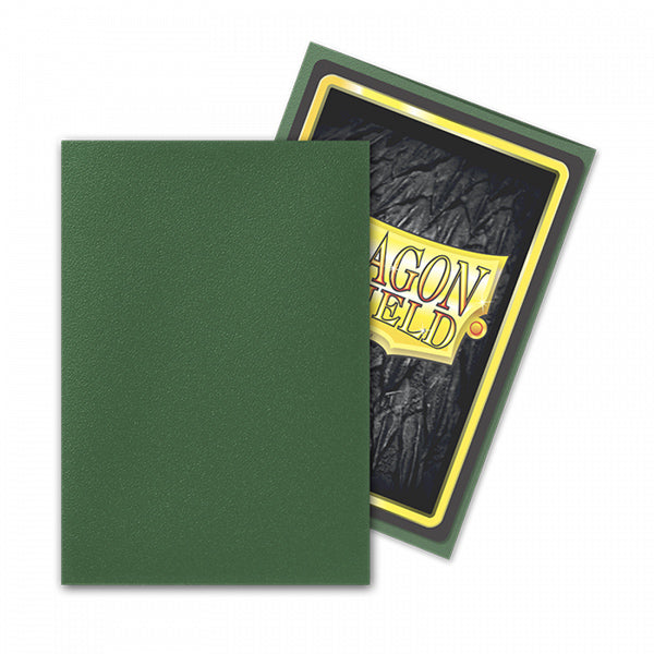 Dragon Shield - Matte Japanese Size Sleeves Forest Green